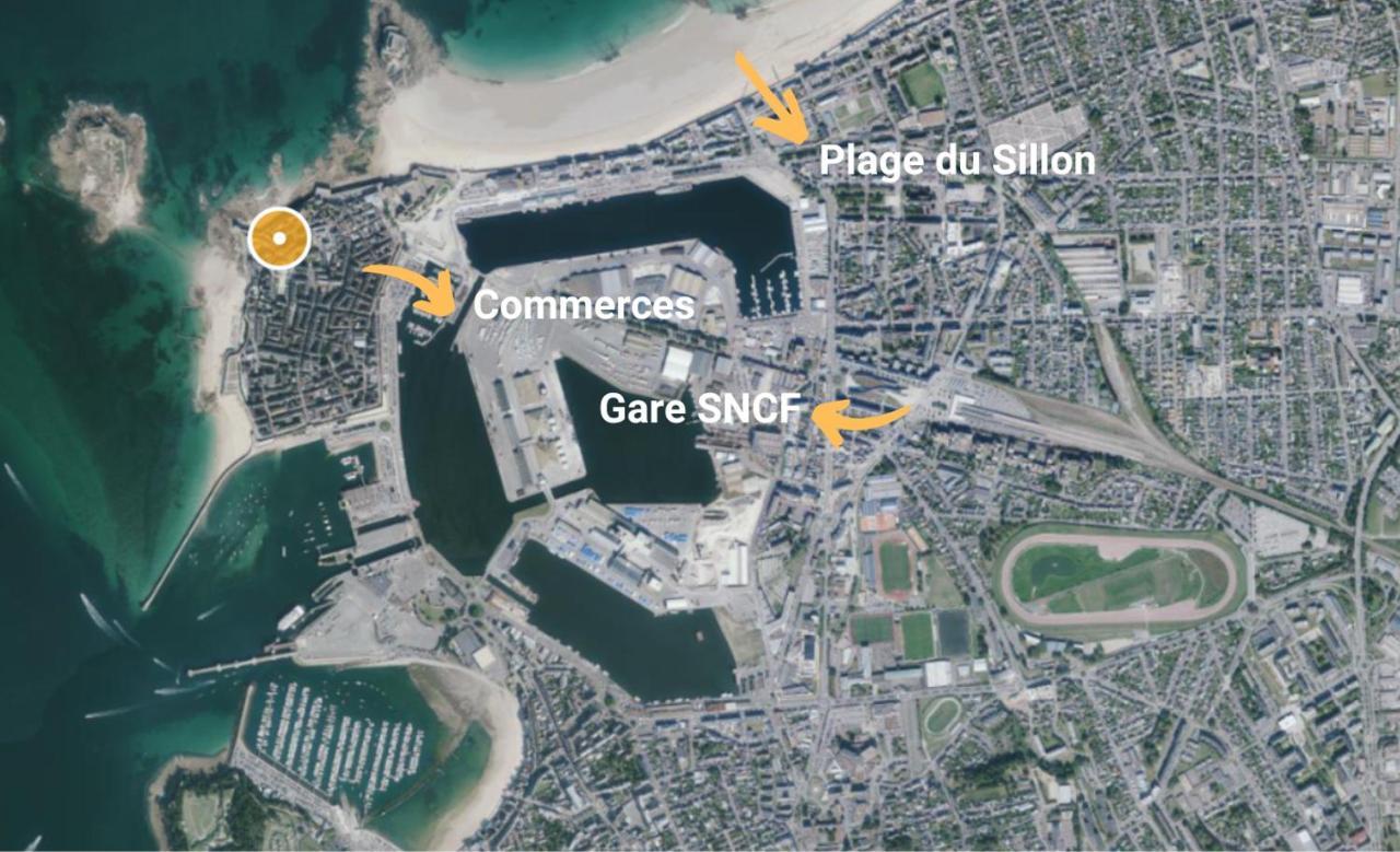 Olivia - Charmant Appartement St-Malo Intra-Muros แซ็งต์มาโล ภายนอก รูปภาพ